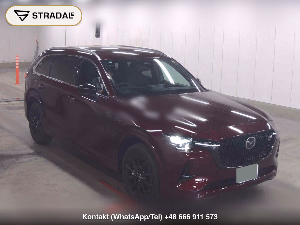 MAZDA CX-80 4WD XD-HYBRID EXCLUSIVE SPORTS 2025, aukcja z Japonii, zdjęcie 1