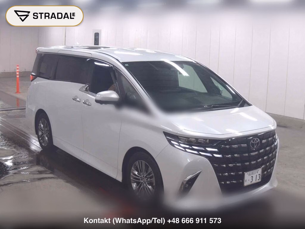 TOYOTA ALPHARD Z 2024, aukcja z Japonii, zdjęcie 1