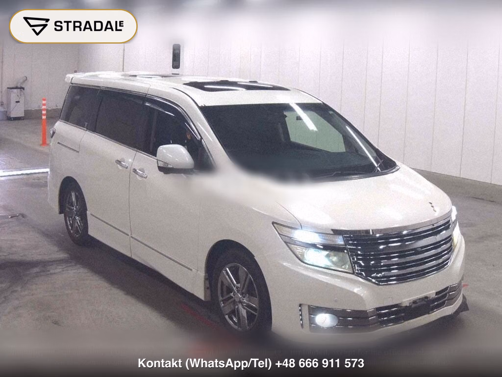 NISSAN ELGRAND 5D 4WD RIDER BLACK LINE BLACK LEATHER POWER SEA, miniaturka 2