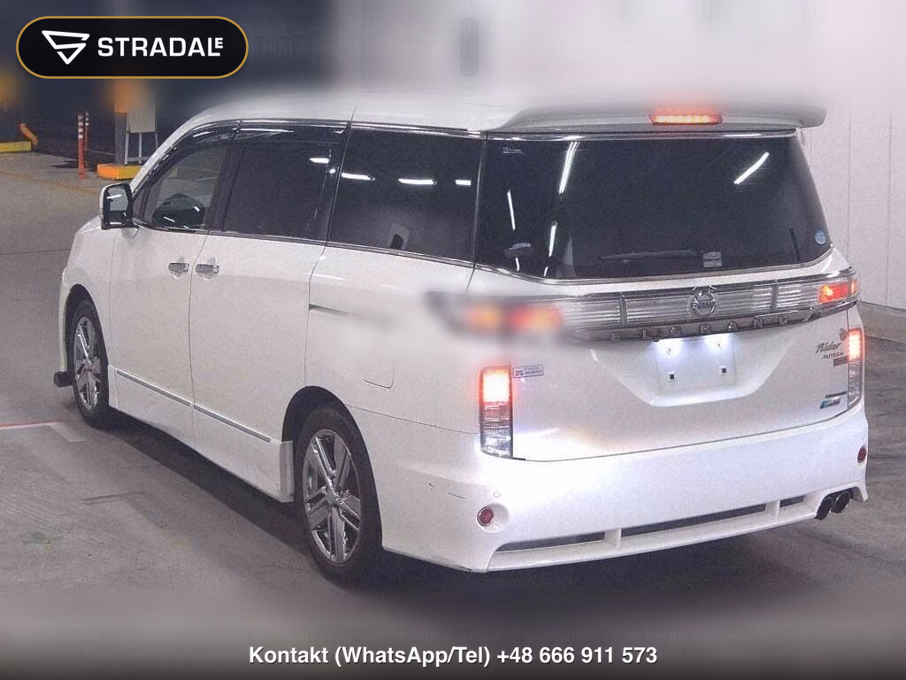 NISSAN ELGRAND 5D 4WD RIDER BLACK LINE BLACK LEATHER POWER SEA, miniaturka 3