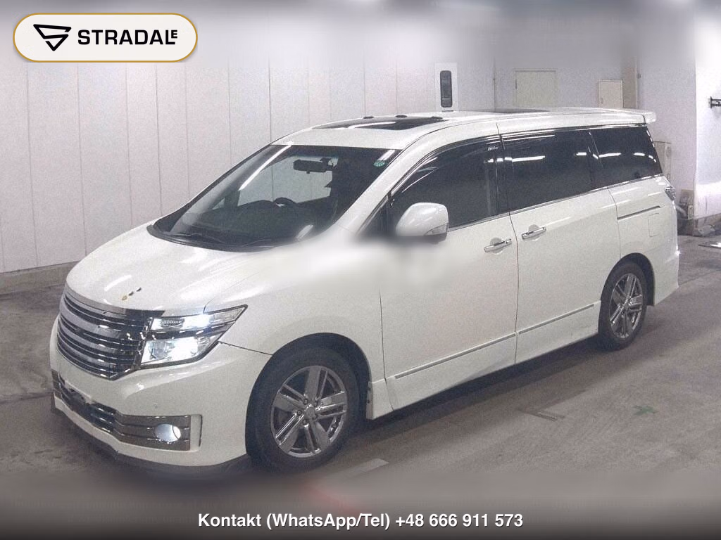 NISSAN ELGRAND 5D 4WD RIDER BLACK LINE BLACK LEATHER POWER SEA, miniaturka 5