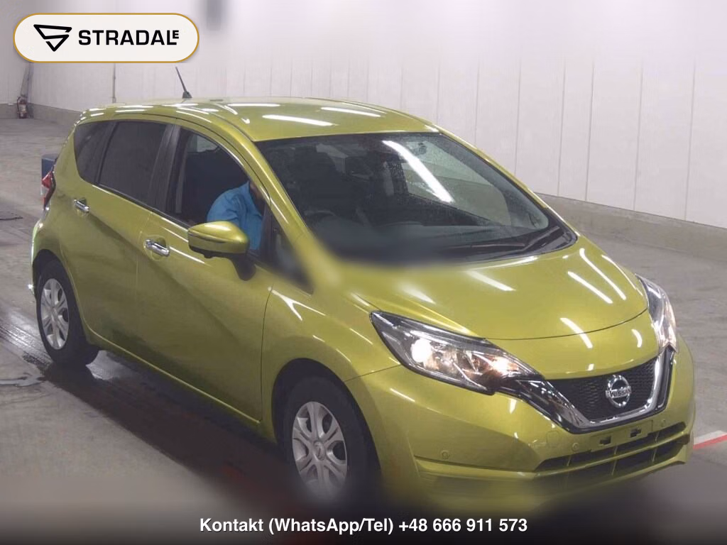 NISSAN NOTE X 2017, aukcja z Japonii, zdjęcie 1