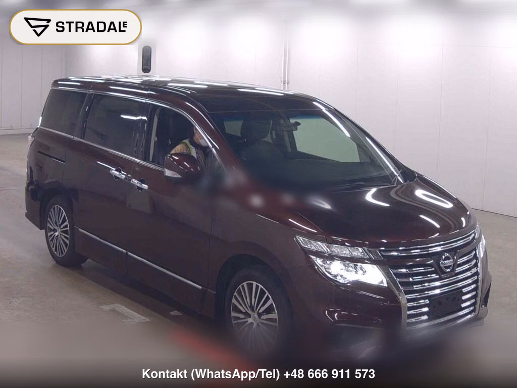 NISSAN ELGRAND 5D 250 HIGHWAY STAR S 2018, aukcja z Japonii, zdjęcie 1