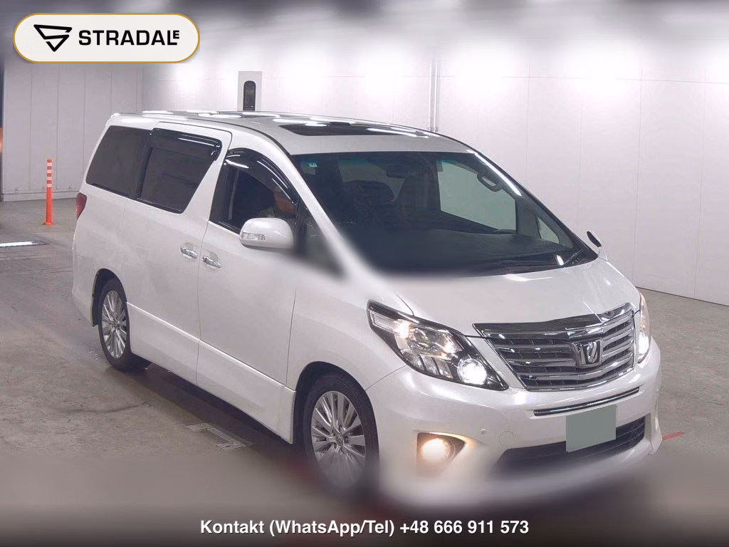 TOYOTA ALPHARD 240S C PACKAGE 2012, aukcja z Japonii, zdjęcie 1