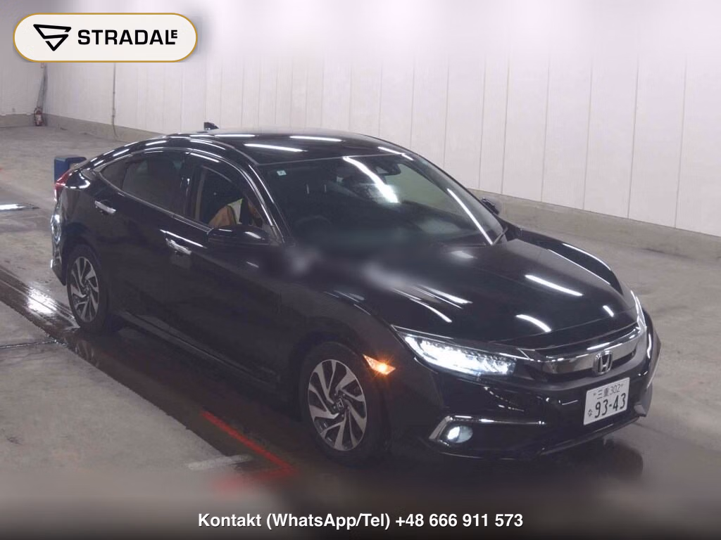 HONDA CIVIC 4D SEDAN 2020, aukcja z Japonii, zdjęcie 1
