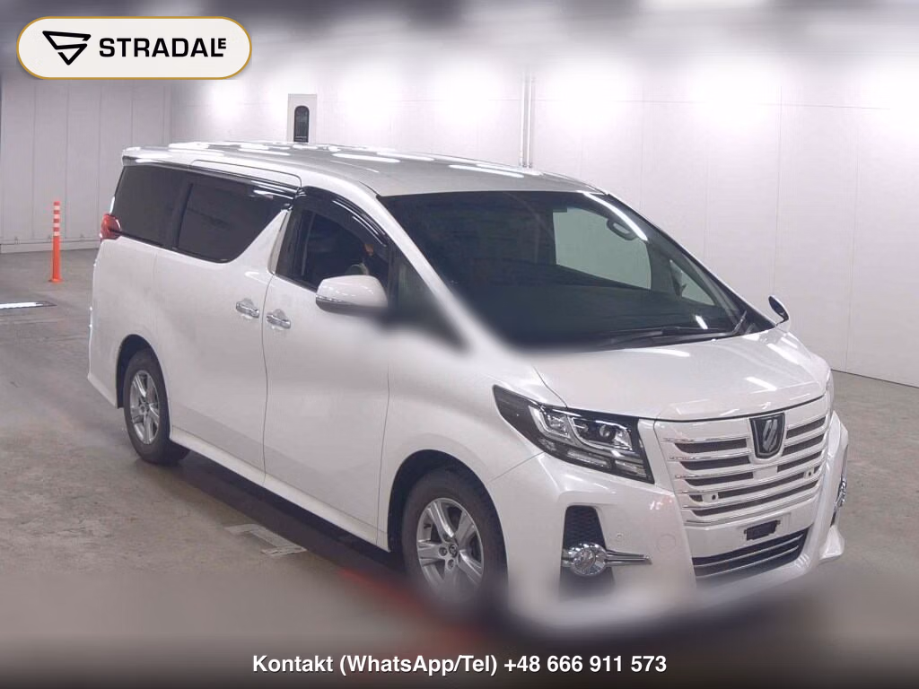 TOYOTA ALPHARD 4WD 2.5S A PACKAGE 2016, aukcja z Japonii, zdjęcie 1