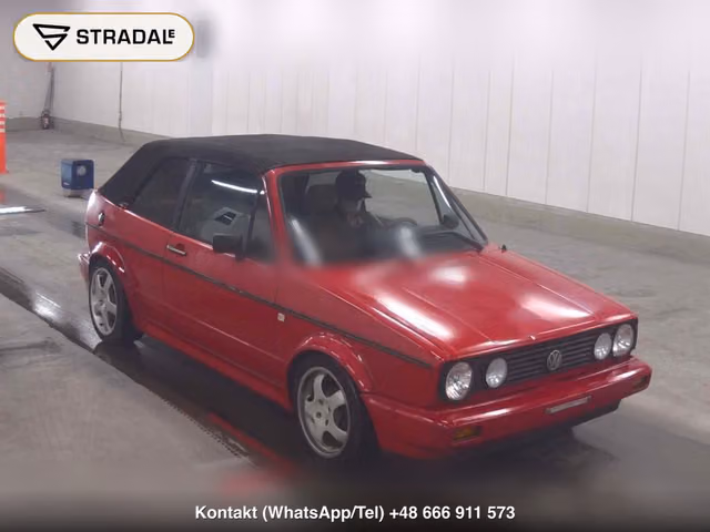 VOLKSWAGEN GOLF CABRIO 1991, samochód z aukcji Japonii