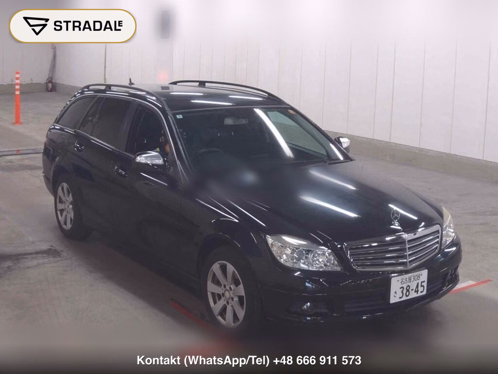 MERCEDES BENZ C-CLASS STATIONWAGON C200 KOMPRESSOR STATIONWAGON 2009, aukcja z Japonii, zdjęcie 1