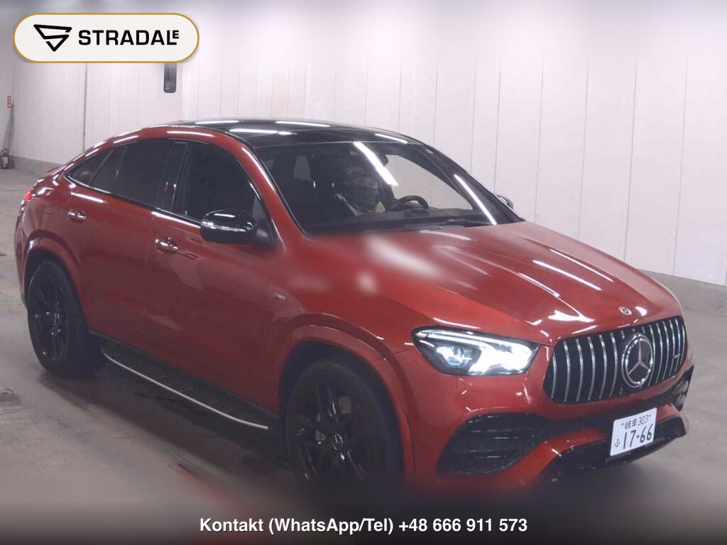 MERCEDES AMG GLE 4WD GLE53 4MATIC+ COUPE ISG MODEL 2023, aukcja z Japonii, zdjęcie 1