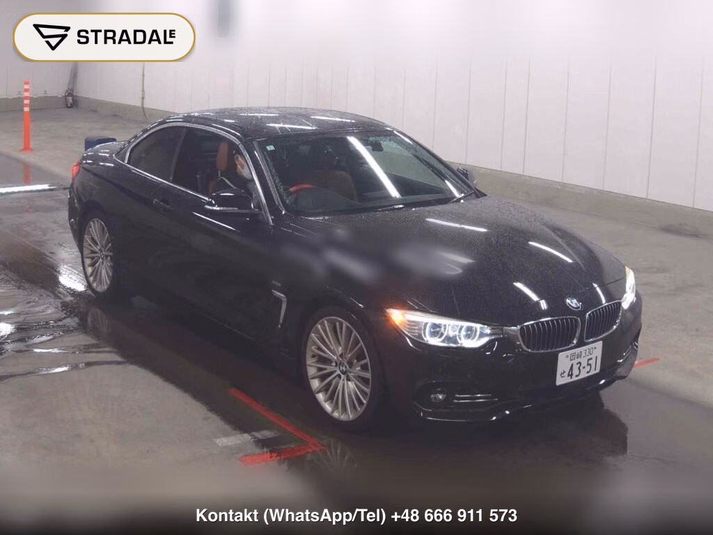 BMW 4 SERIES OP 435I CABRIOLET LUXURY 2016, aukcja z Japonii, zdjęcie 1