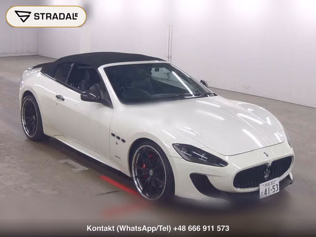 MASERATI GRANCABRIO SPORT 2012, samochód z aukcji Japonii