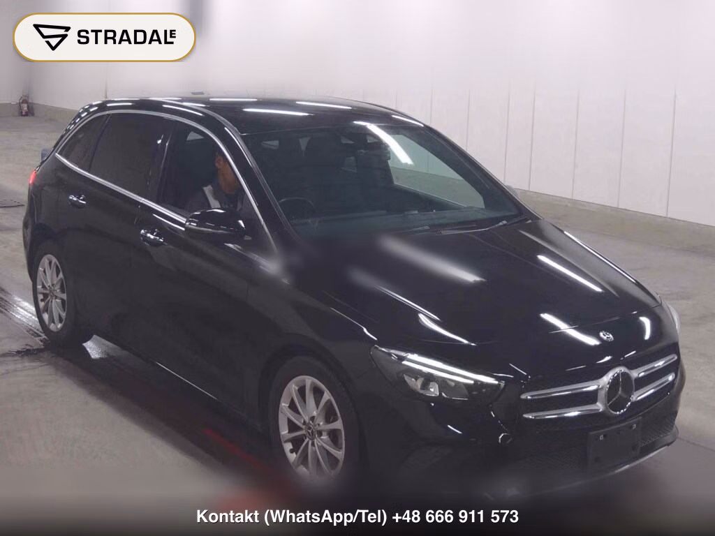 MERCEDES BENZ B-CLASS B200D 2020, aukcja z Japonii, zdjęcie 1