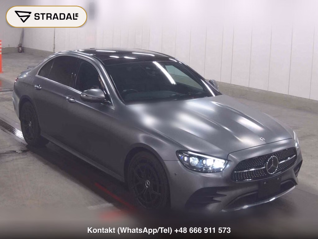 MERCEDES BENZ E-CLASS 4D E200 SPORTS BSG MODEL 2020, aukcja z Japonii, zdjęcie 1
