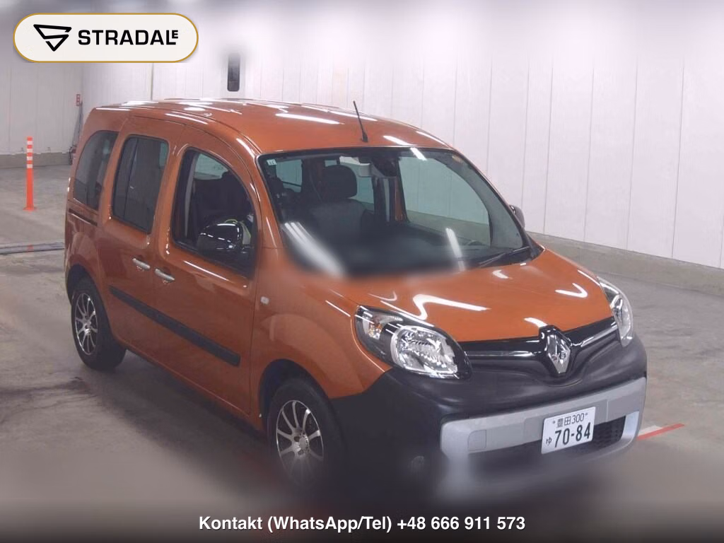 RENAULT KANGOO COULEUR 2017, aukcja z Japonii, zdjęcie 1