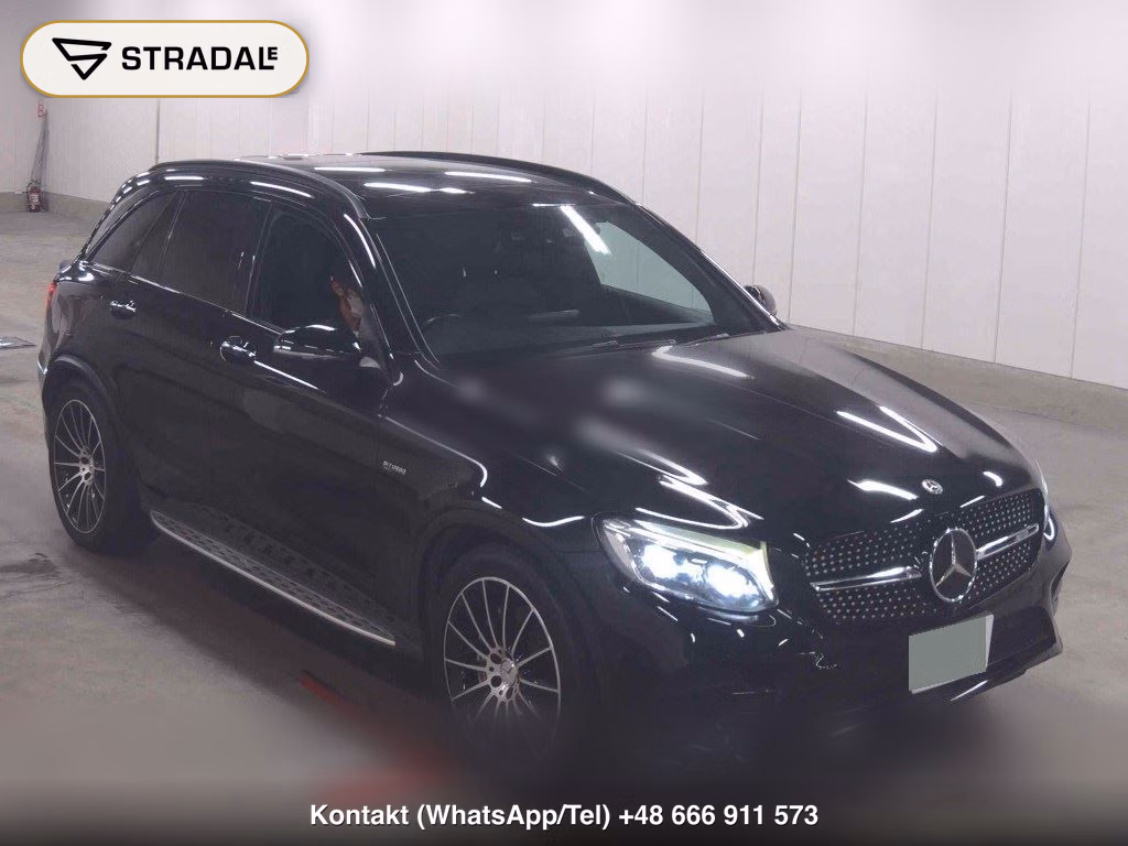 MERCEDES AMG GLC 4WD GLC43 4MATIC LEATHER EXCLUSIVE PACKAGE 2017, aukcja z Japonii, zdjęcie 1