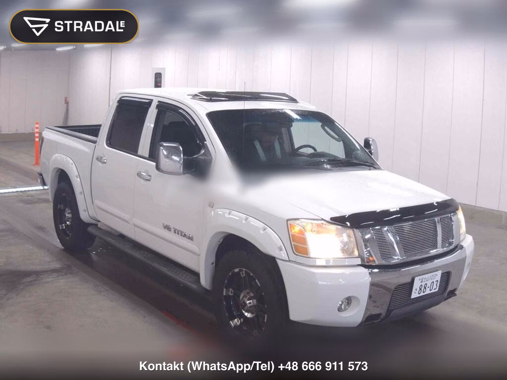 AMERICA NISSAN TITAN 4D 4WD CREW CAB LE 2015, aukcja z Japonii, zdjęcie 1