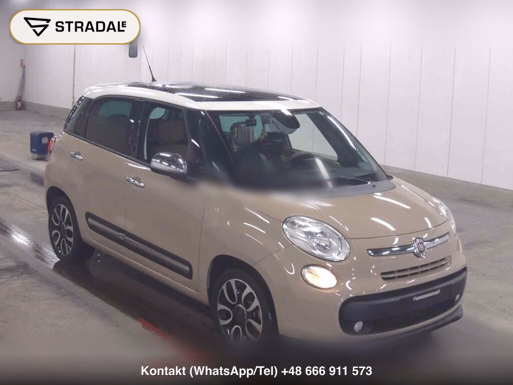 FIAT 500L 2014, aukcja z Japonii, zdjęcie 1