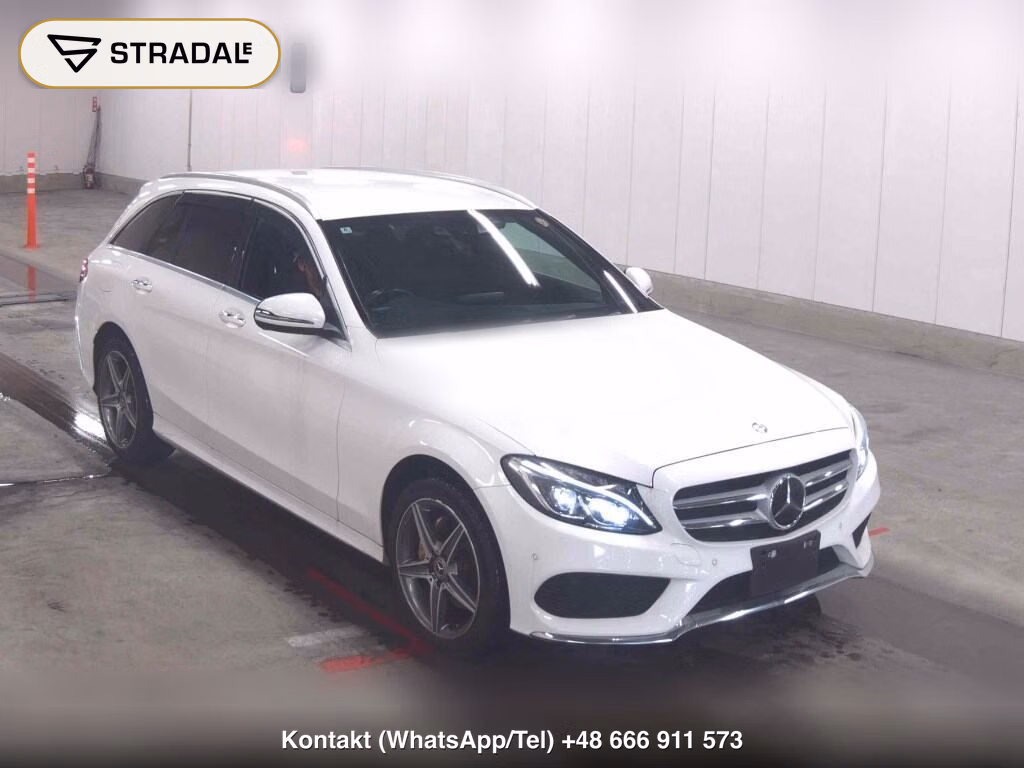 MERCEDES BENZ C-CLASS STATIONWAGON C200 STATIONWAGON SPORTS 2016, aukcja z Japonii, zdjęcie 1