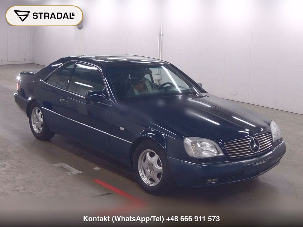 MERCEDES BENZ S-CLASS CP S600 1995, aukcja z Japonii, zdjęcie 1