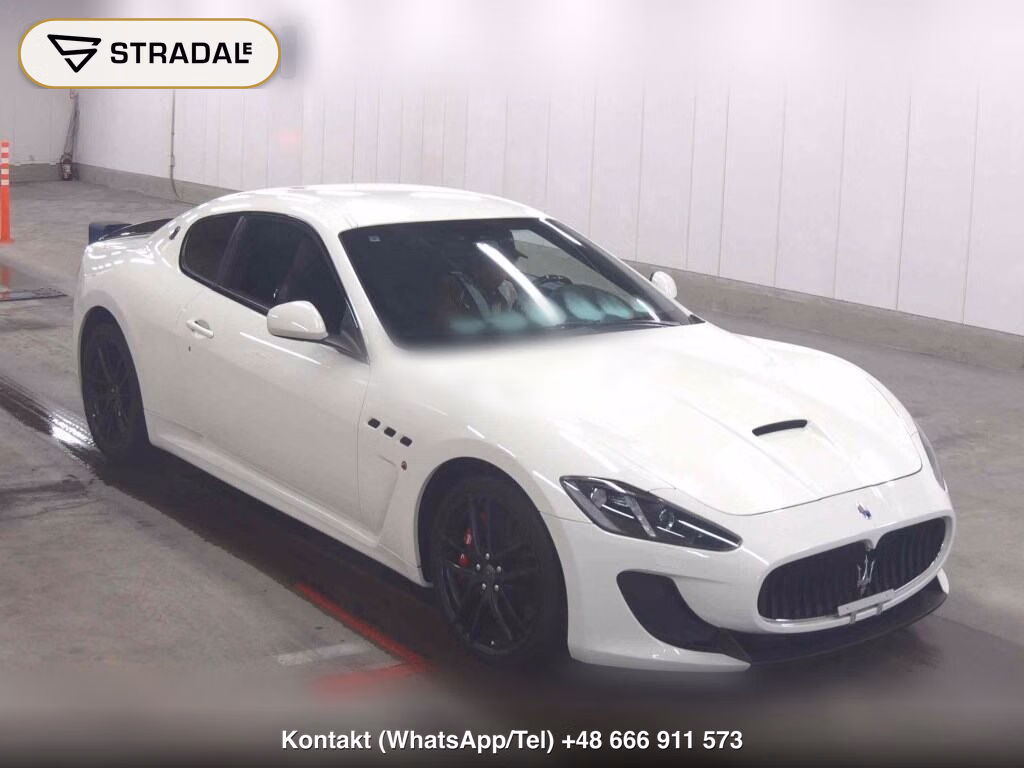 MASERATI GRANTURISMO MC STRADALE 2016, aukcja z Japonii, zdjęcie 1