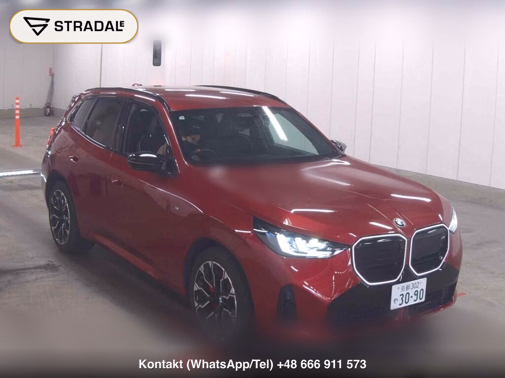 BMW X3 4WD M50 XDRIVE 2025, aukcja z Japonii, zdjęcie 1