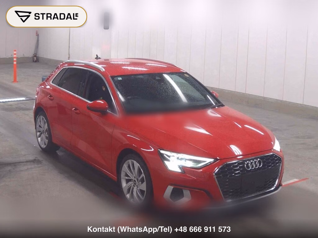 AUDI A3 5D SPORTBACK 1ST EDITION 2021, aukcja z Japonii, zdjęcie 1