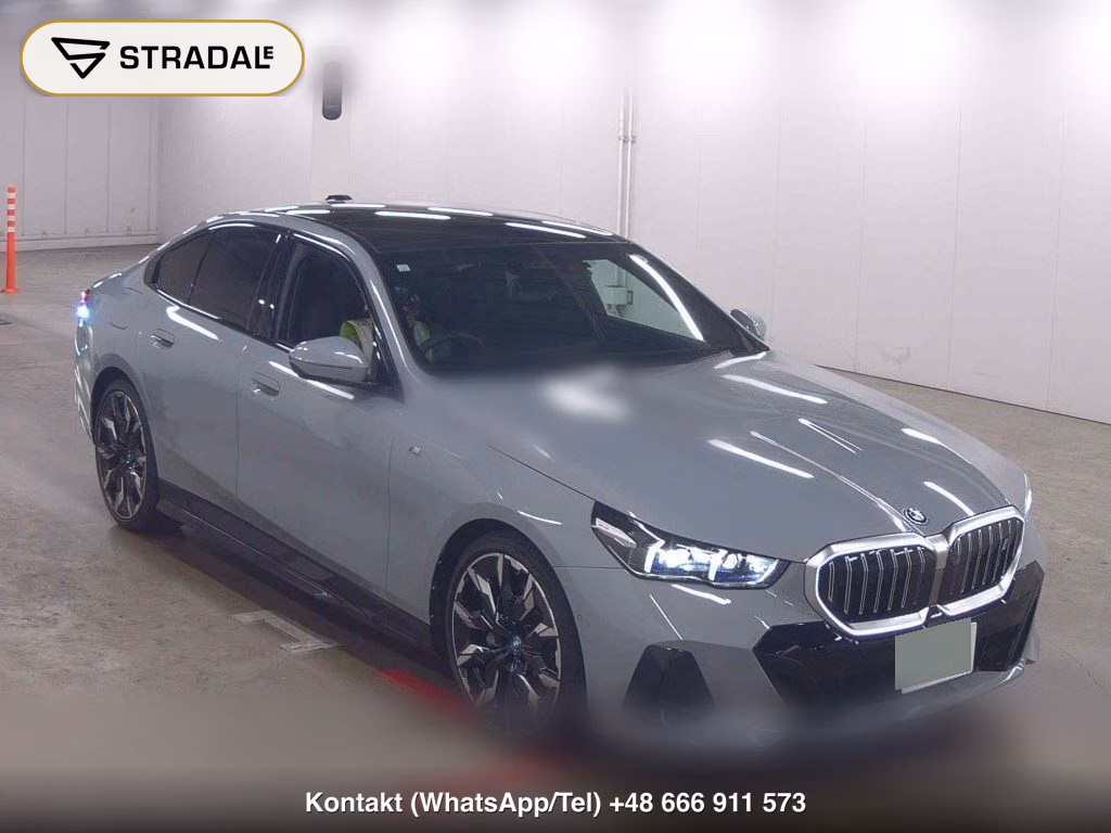BMW I5 4D I5 EDRIVE40 M-SPORT 2023, aukcja z Japonii, zdjęcie 1