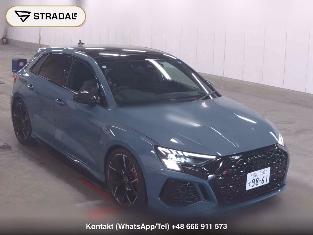 AUDI RS3 SPORTBACK 4WD BASE GRADE 2024, aukcja z Japonii, zdjęcie 1