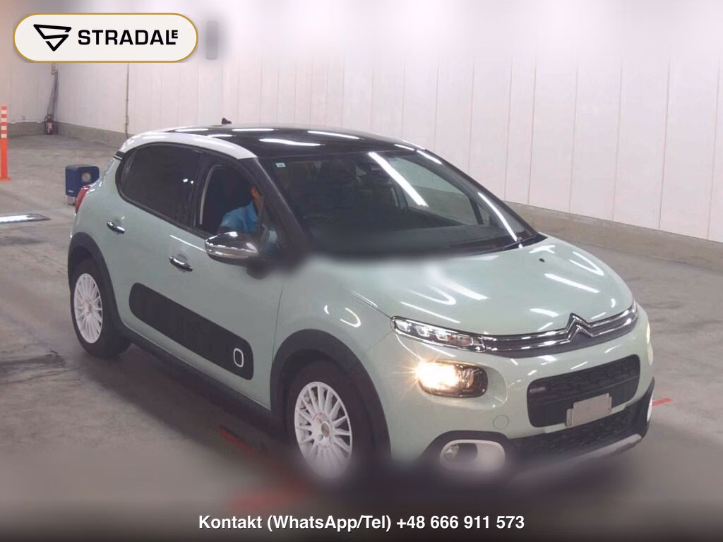 CITROEN C3 SHINE 2017, aukcja z Japonii, zdjęcie 1