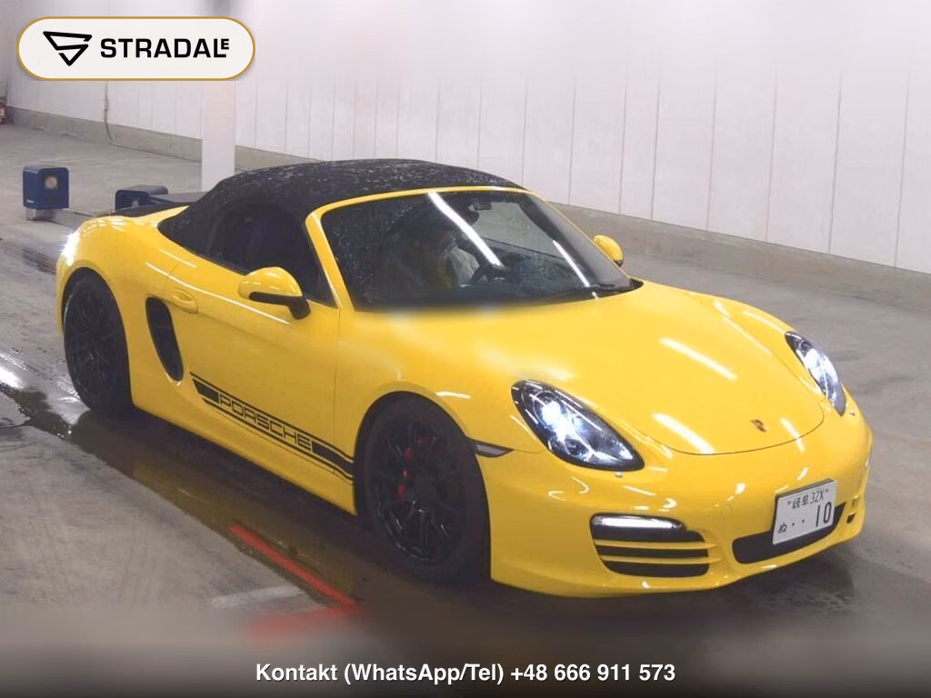 PORSCHE BOXSTER BOXSTER 2012, aukcja z Japonii, zdjęcie 1