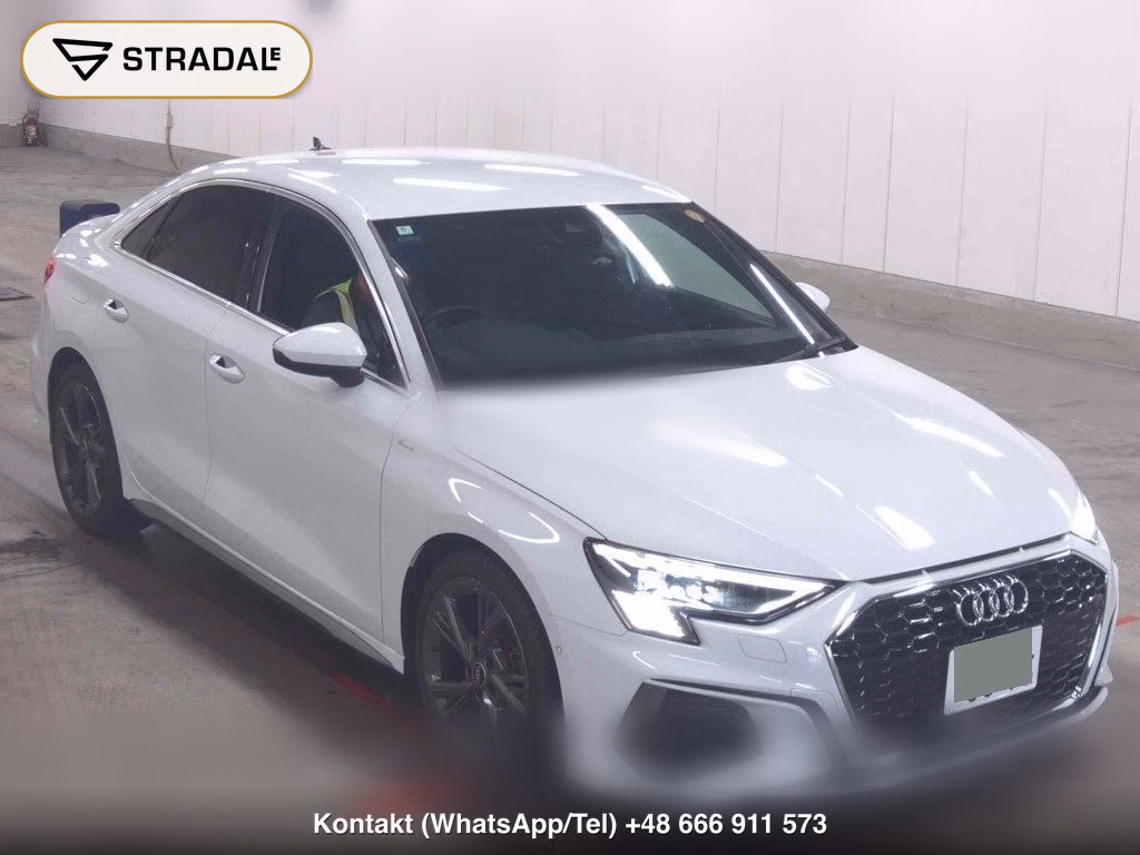 AUDI A3 SEDAN 30TFSI S LINE 2022, aukcja z Japonii, zdjęcie 1
