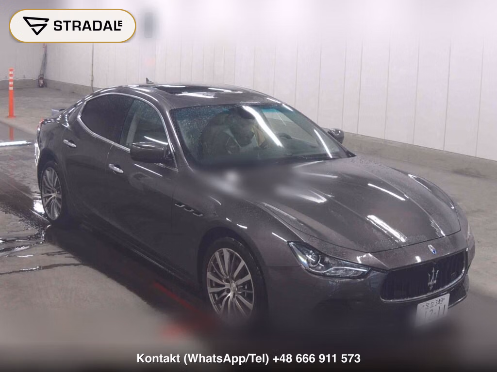 MASERATI GHIBLI 4D S 2013, aukcja z Japonii, zdjęcie 1