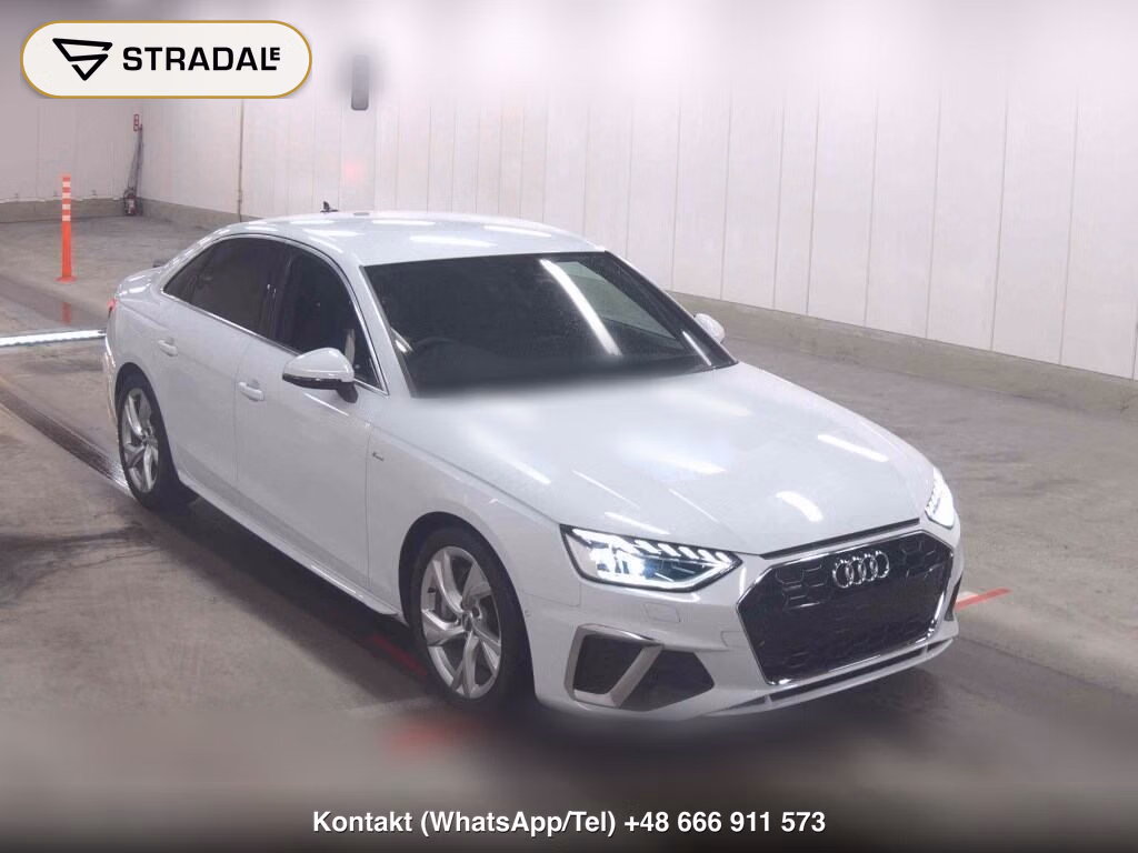 AUDI A4 4WD 45TFSI QUATTRO S LINE 2021, aukcja z Japonii, zdjęcie 1