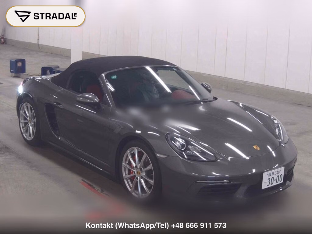 PORSCHE 718 BOXSTER 718 BOXSTER S SPORT CHRONO PACKAGE 2017, aukcja z Japonii, zdjęcie 1