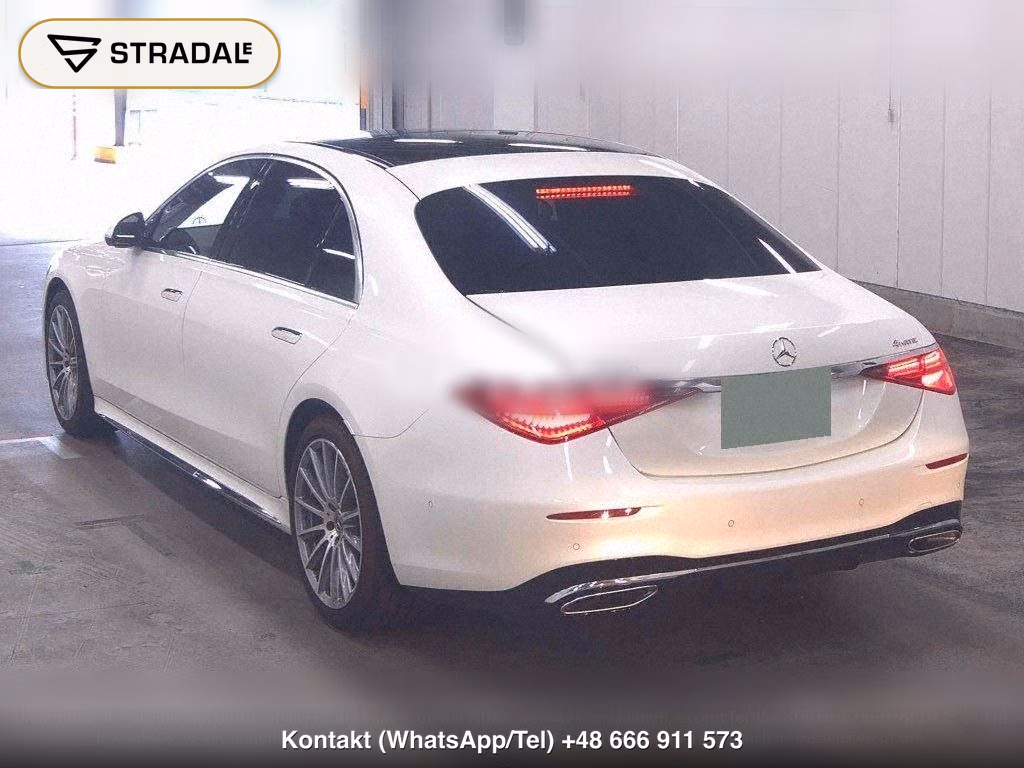 MERCEDES BENZ S-CLASS 4D 4WD S500 4MATIC LONG AMG LINE, miniaturka 3