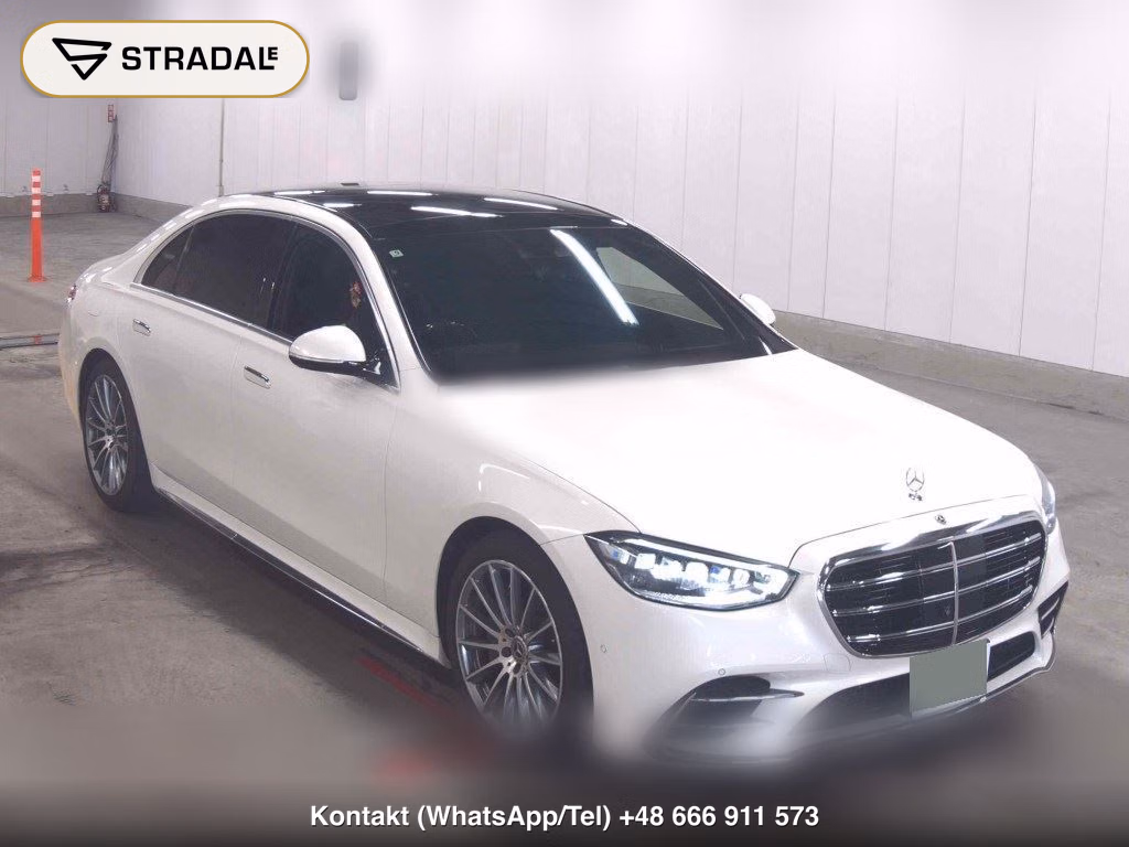 MERCEDES BENZ S-CLASS 4D 4WD S500 4MATIC LONG AMG LINE 2024, aukcja z Japonii, zdjęcie 1