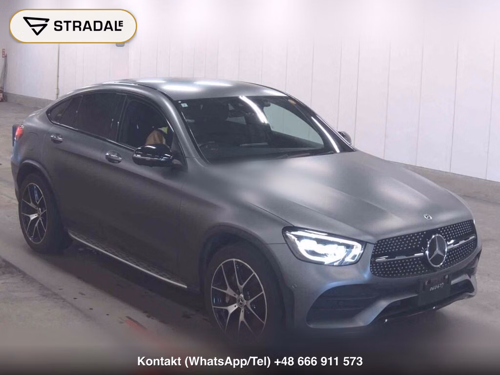 MERCEDES BENZ GLC-CLASS 4WD GLC220D 4MATIC COUPE MAGNO NIGHT EDITION 2021, aukcja z Japonii, zdjęcie 1