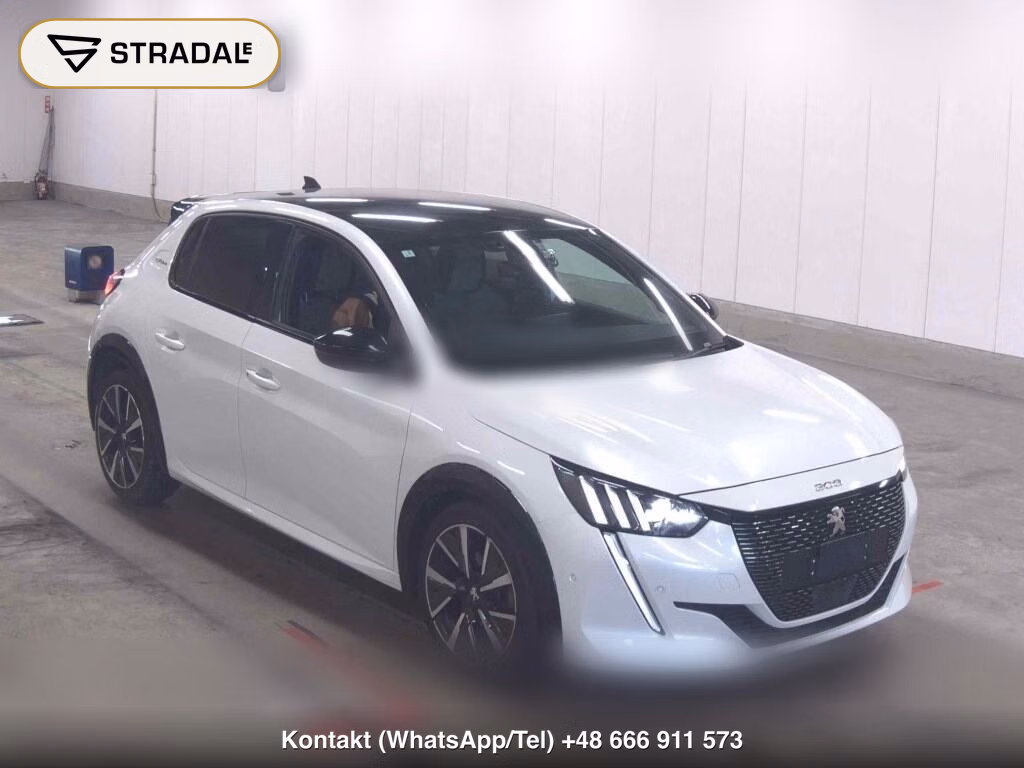 PEUGEOT 208 5D GT LINE 2021, aukcja z Japonii, zdjęcie 1