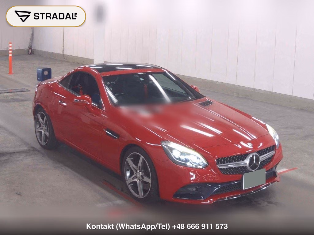 MERCEDES BENZ SLC SLC180 SPORTS 2016, aukcja z Japonii, zdjęcie 1