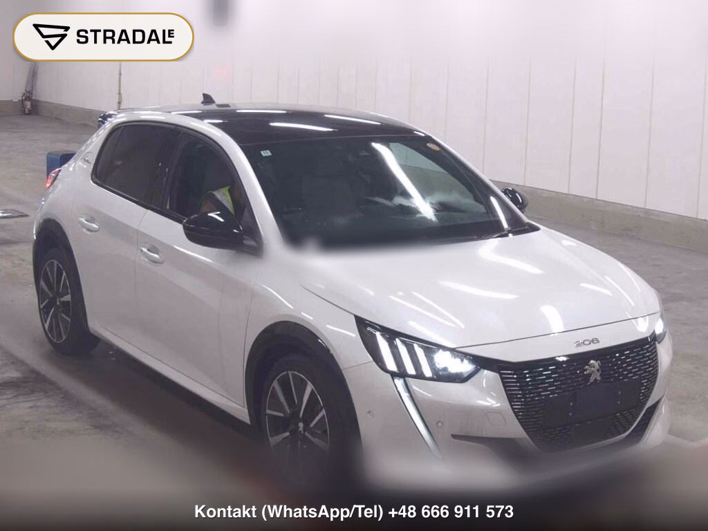 PEUGEOT 208 5D GT LINE 2020, aukcja z Japonii, zdjęcie 1