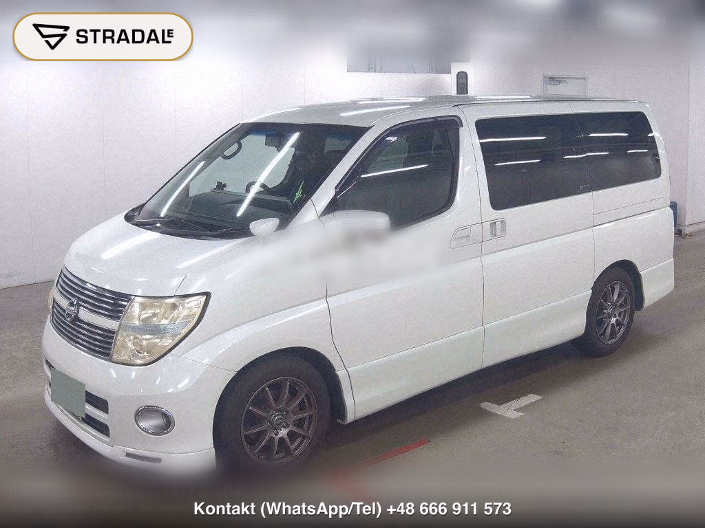 NISSAN ELGRAND 5D 250 HIGHWAY STAR BLACK LEATHER URBAN SEL, miniaturka 5