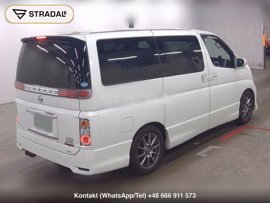 NISSAN ELGRAND 5D 250 HIGHWAY STAR BLACK LEATHER URBAN SEL, miniaturka 6