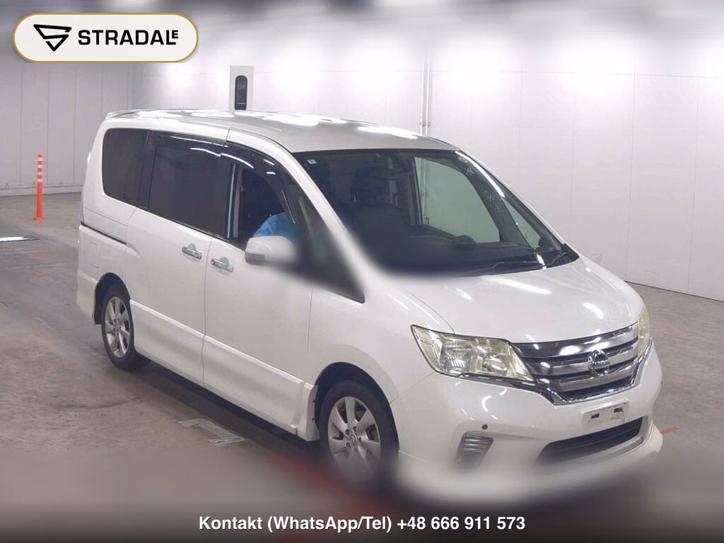 NISSAN SERENA 5D HIGHWAY STAR V SELECTION 2012, aukcja z Japonii, zdjęcie 1