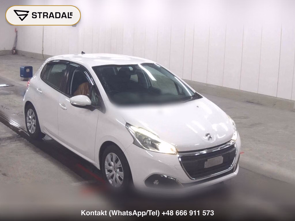 PEUGEOT 208 5D STYLE 2017, aukcja z Japonii, zdjęcie 1