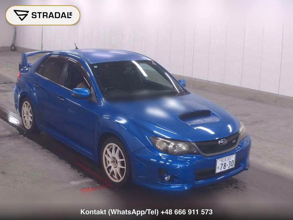 SUBARU IMPREZA 4D 4WD WRX STI 2010, aukcja z Japonii, zdjęcie 1