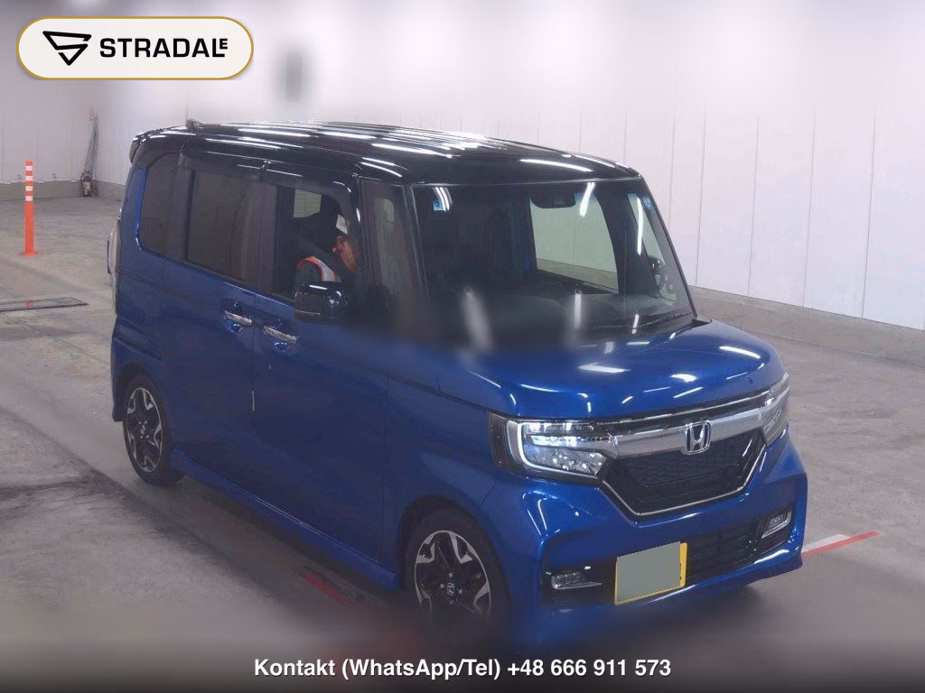 HONDA N-BOX CUSTOM G･L TURBO HONDA SENSING 2020, aukcja z Japonii, zdjęcie 1