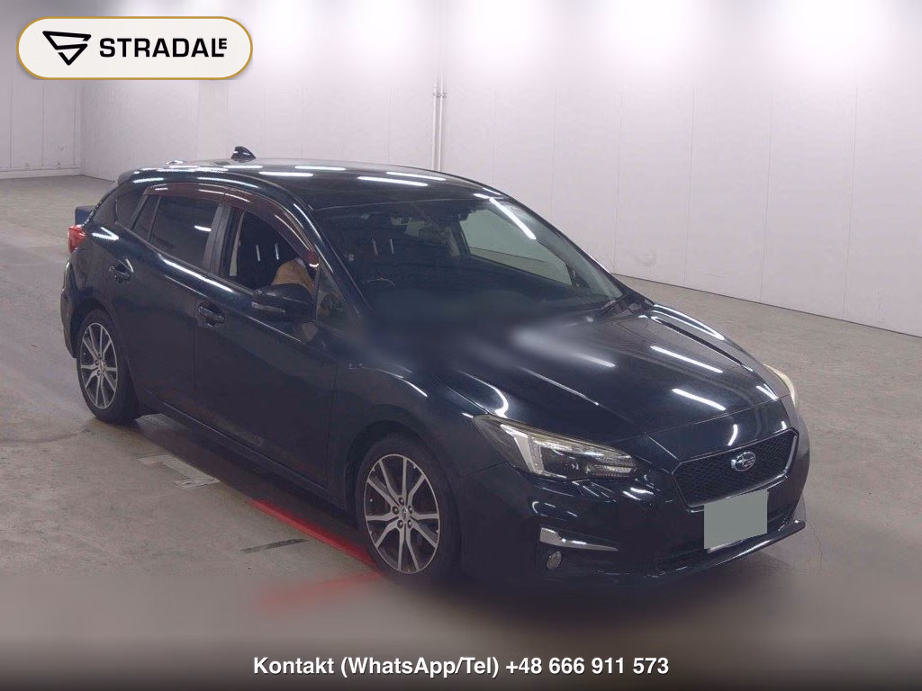 SUBARU IMPREZA SPORT 2.0I-L EYESIGHT 2018, aukcja z Japonii, zdjęcie 1