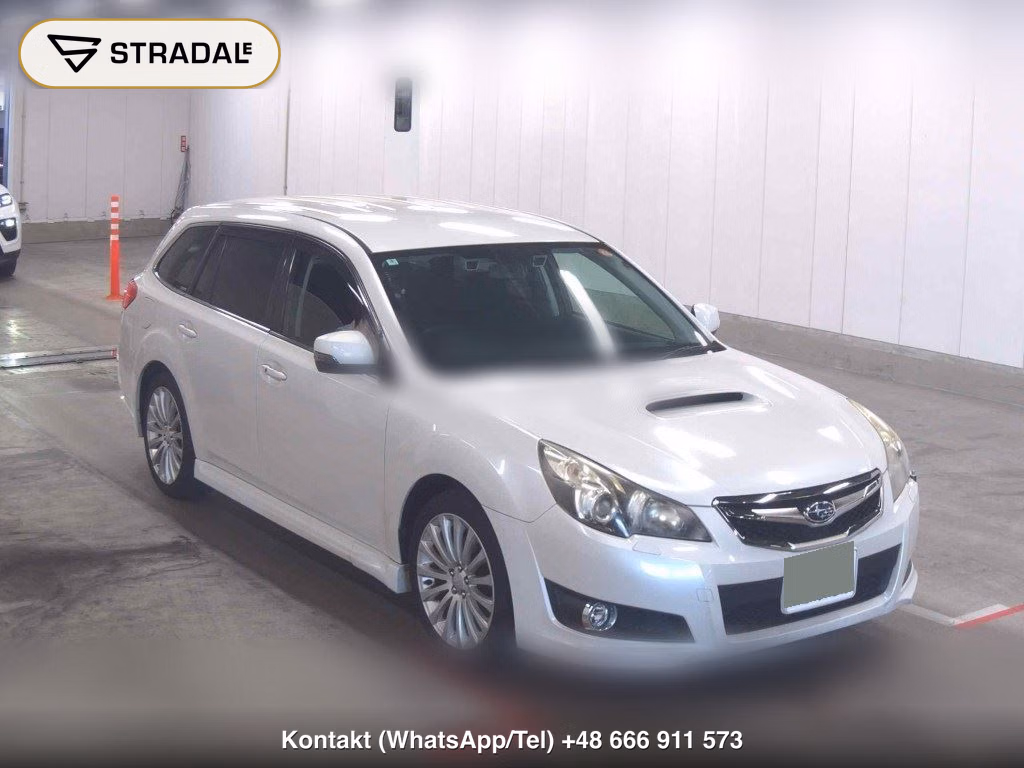 SUBARU LEGACY TOURING WAGON 4WD 2.5GT EYESIGHT S PACKAGE 2012, aukcja z Japonii, zdjęcie 1