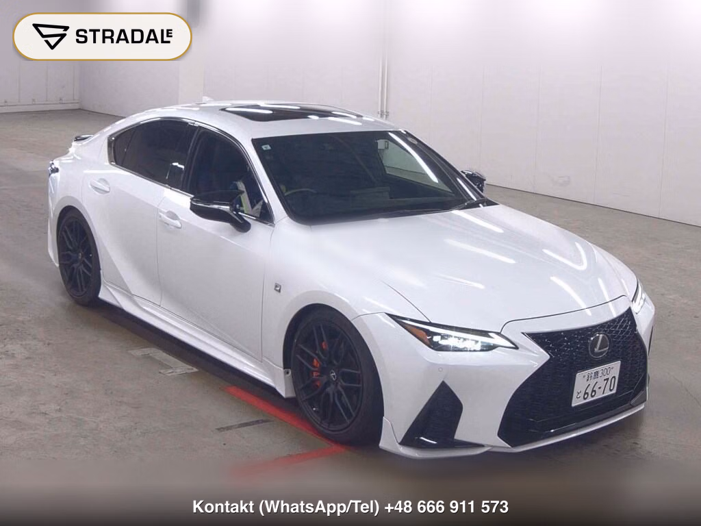 LEXUS IS 4D IS300 F SPORT MODE BLACK 2021, aukcja z Japonii, zdjęcie 1