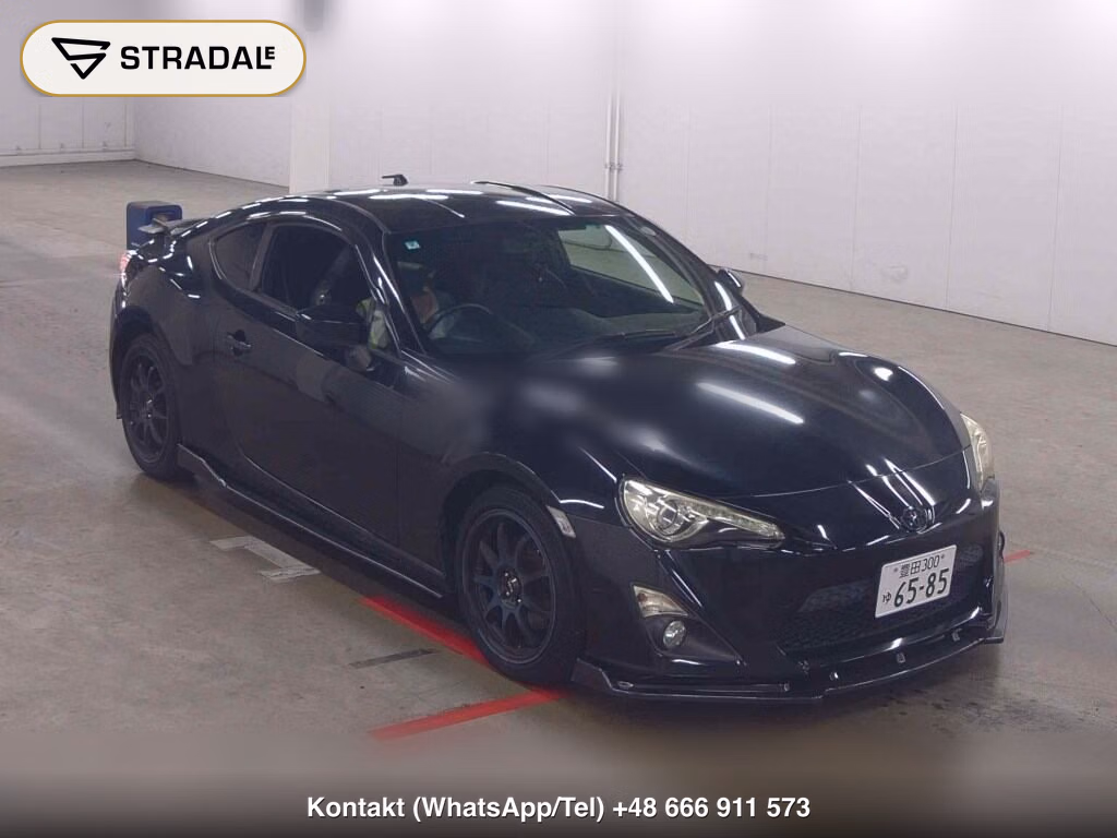 TOYOTA 86 GT LIMITED 2012, aukcja z Japonii, zdjęcie 1